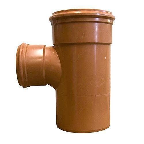 Double Socket Underground Branch 160mm/110mm 90°