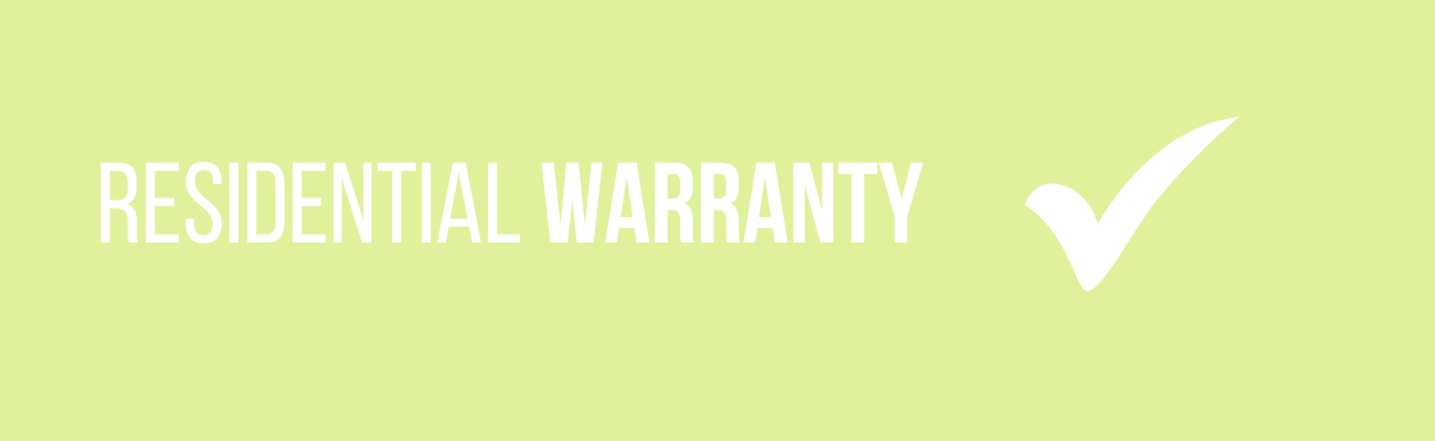 Residential Warranty