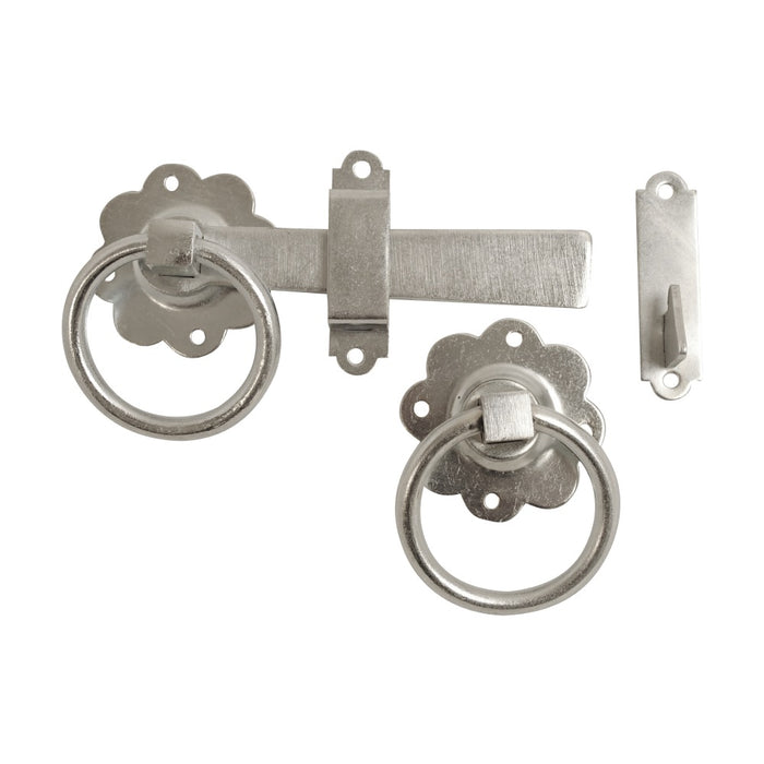 Plain Ring Gate Latch Plain BZP