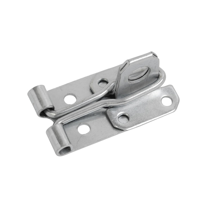Hasp & Staple Wire BZP 75mm