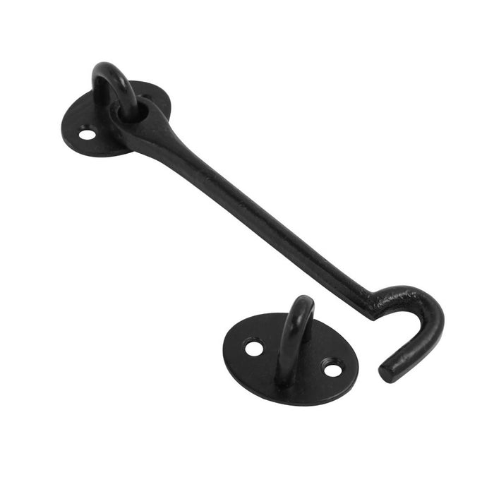 Cabin Hook Malleable Black