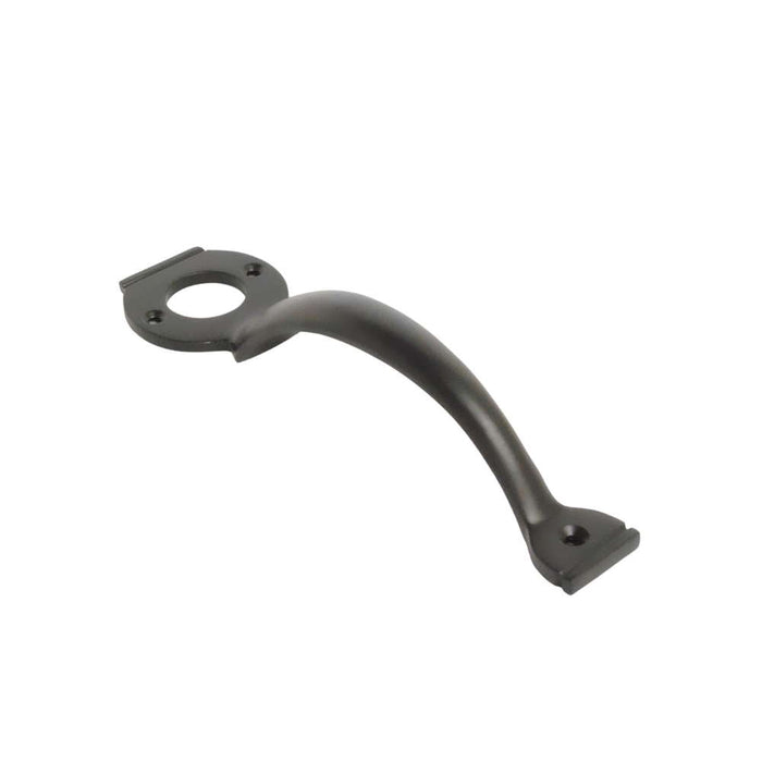 Escutcheon Handle 200mm Black for Long Throw Gate Lock