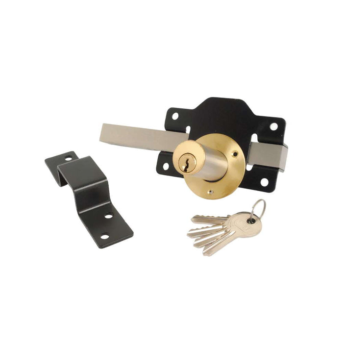 Long Throw Gate Lock Single Locking 50mm