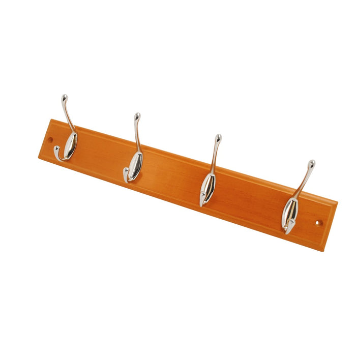 Hat & Coat Rack Antique - 4 hook CP