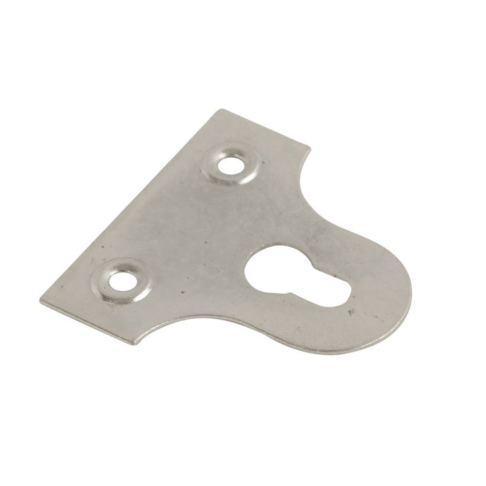 Glass Plate Slotted Chrome