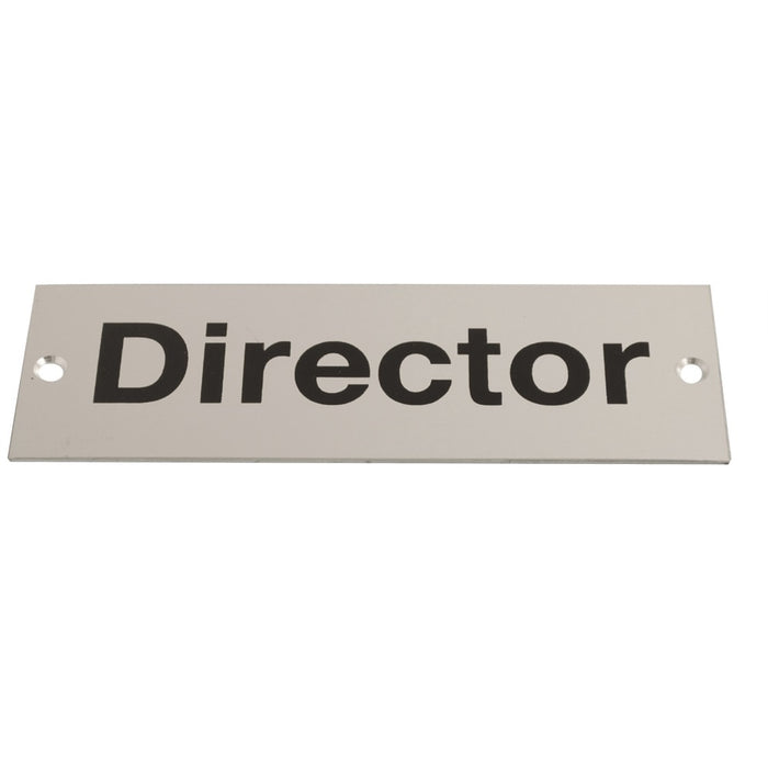 Sign Screen Printed Director SAA