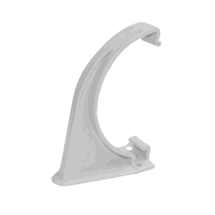 White Half Round Guttering Fascia Bracket 112mm