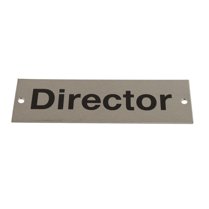 Sign Screen Printed Director SSS