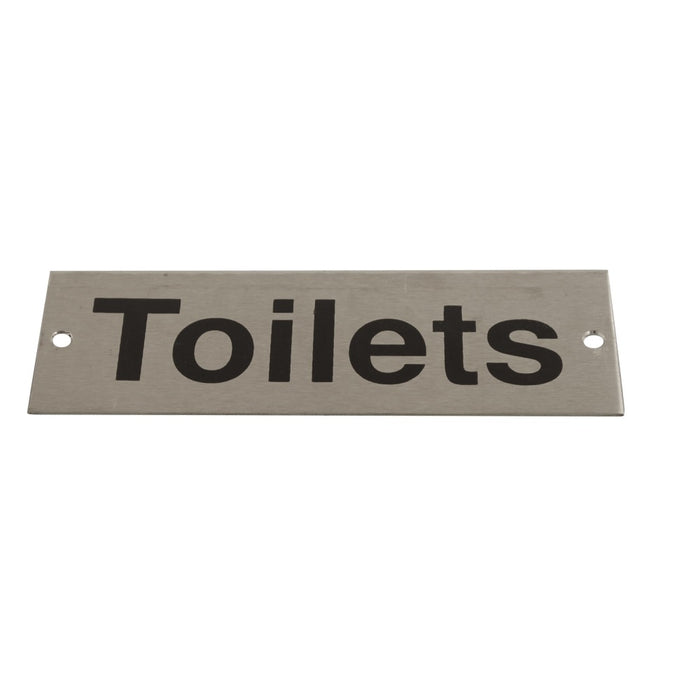 Sign Screen Printed Toilets SSS