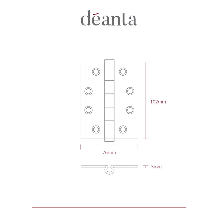 Deanta Stainless Steel BSEN1935 Grade13 Hinges
