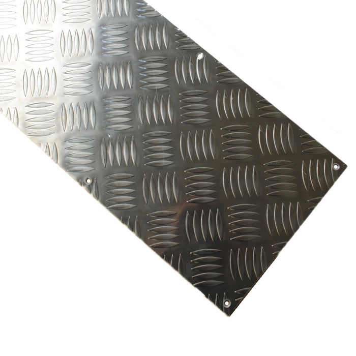 Kick Plate Aluminium Chequer Plate
