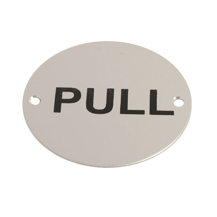 Disc Screen Printed Pull SAA 76mm