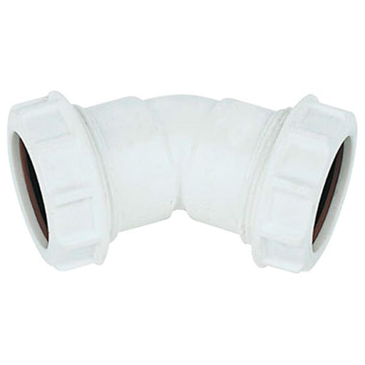 White 135° Swept Bend 32mm (Unifix)