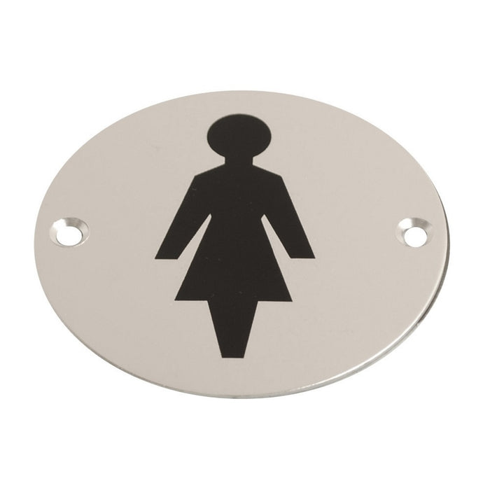 Disc Screen Printed Female SAA 76mm