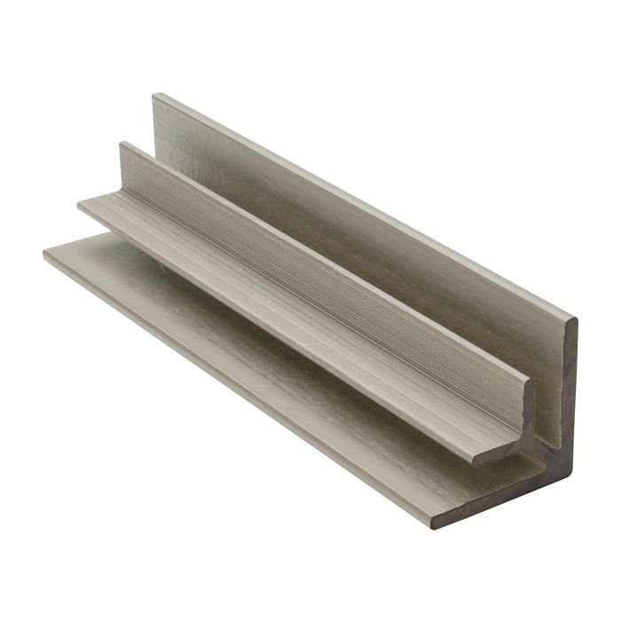 Argent Grey Forma Composite Cladding Internal Corner Trim 24mm (3.6m Length)