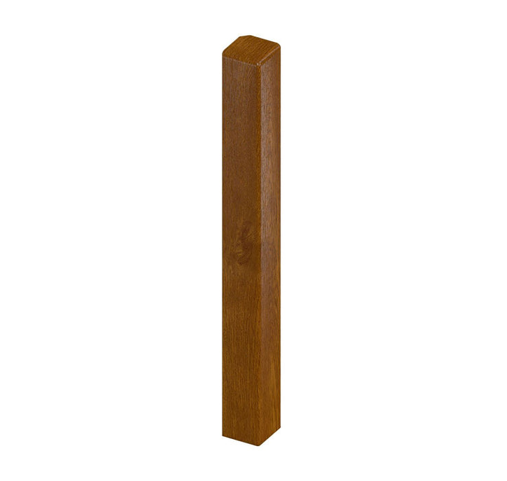 Golden Oak Fascia Double Ended Corner Trim (450mm Length)