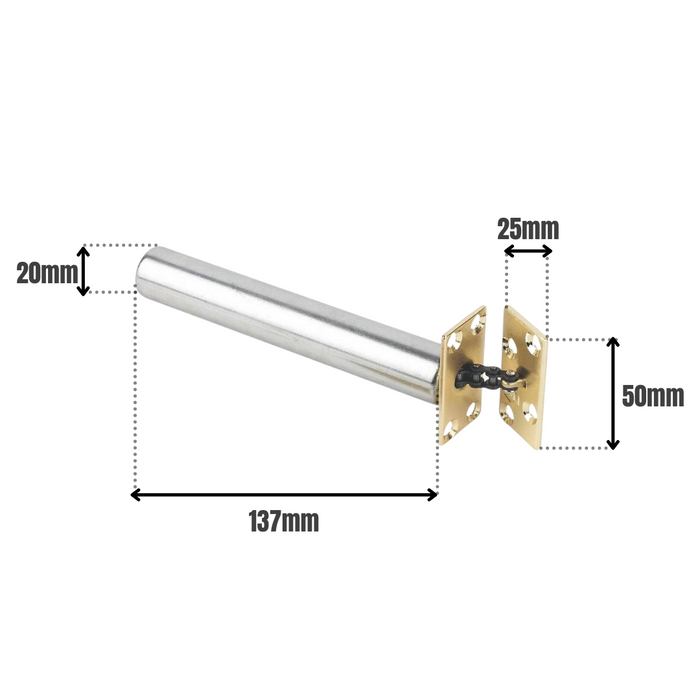 Concealed Door Closer Square End EB
