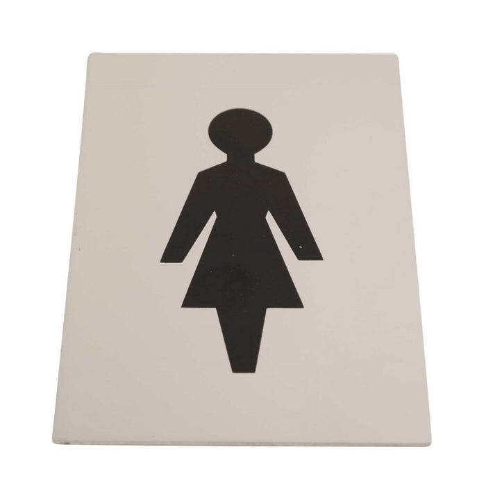 Sign Screen Printed Female SAA 150x100mm