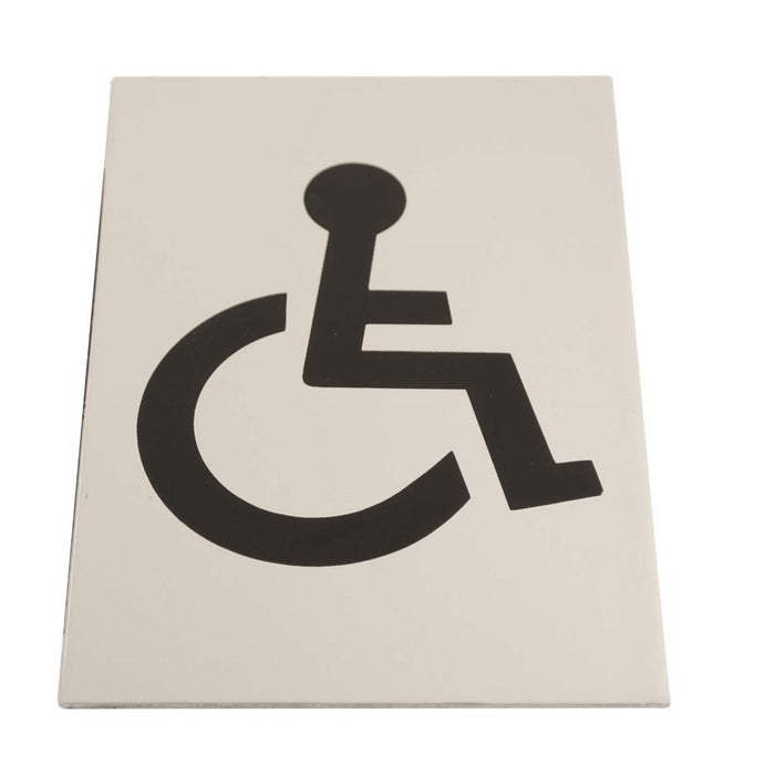 Sign Screen Printed Disabled SAA 150x100mm