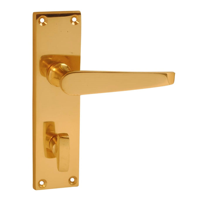 Victorian Straight Bathroom Brass 150mm