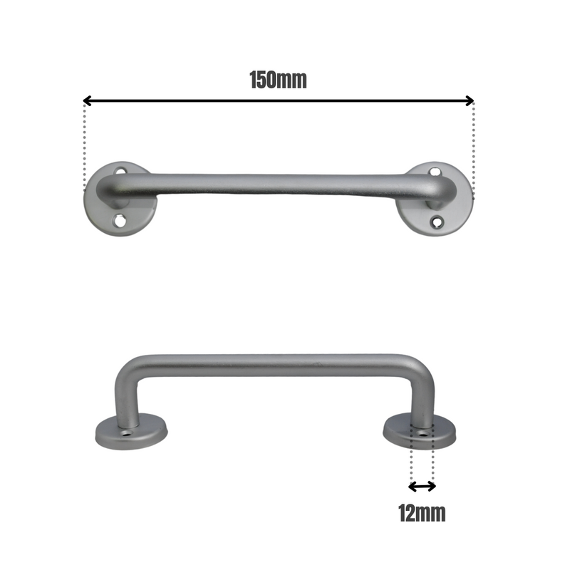 D Handle Face Fix SAA 150mmx12mm