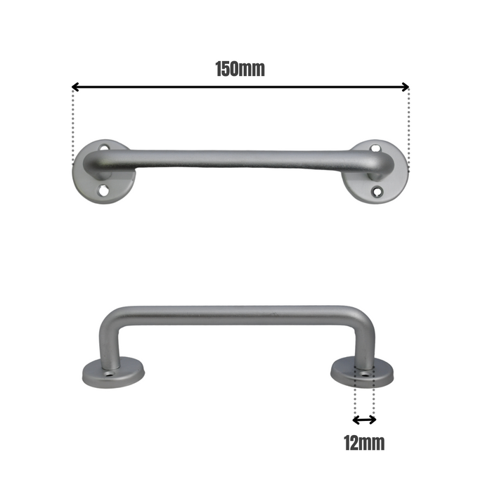 D Handle Face Fix SAA 150mmx12mm