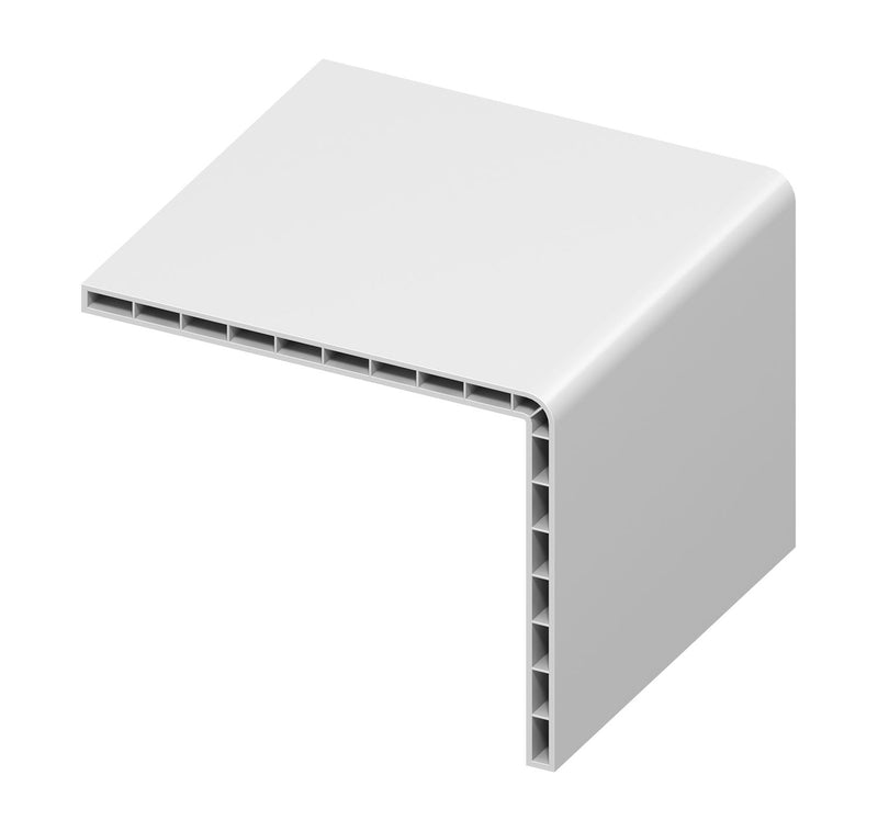 Hollow Rigid Angle Trim 100mm x 80mm (5m Length)