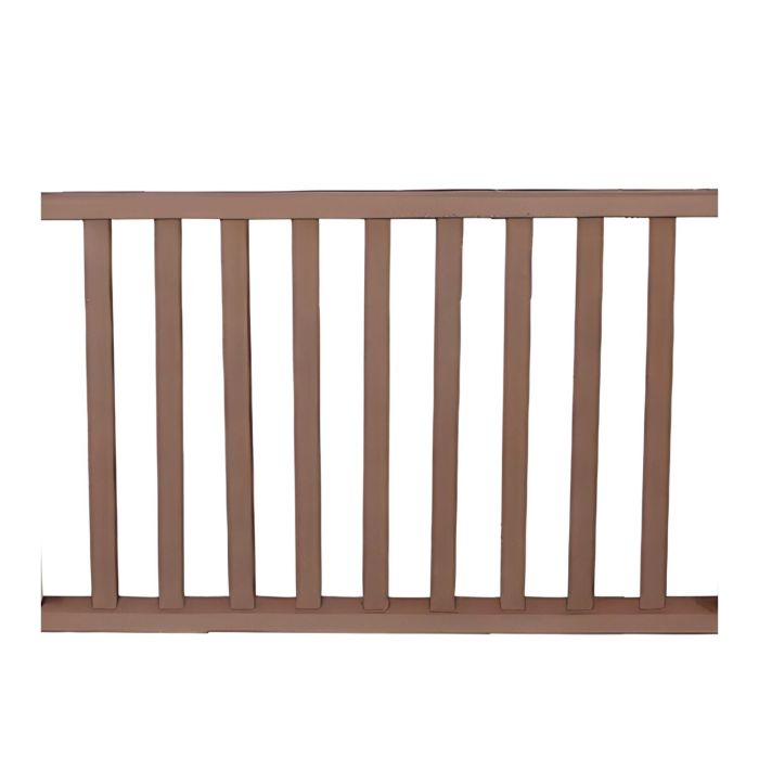 Walnut Composite Balustrade Handrail & Spindle Kit