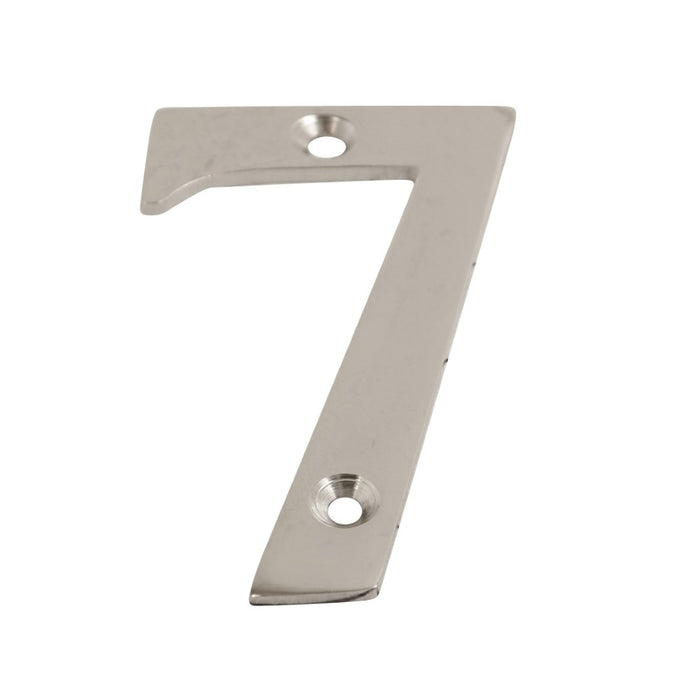 Numeral Figure 7 Chrome 75mm