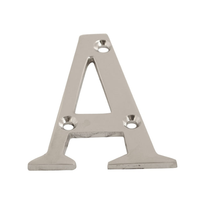 Letter A Chrome 64mm