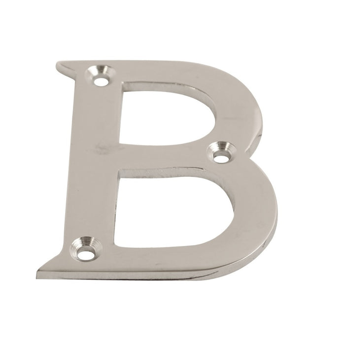 Letter B Chrome 64mm