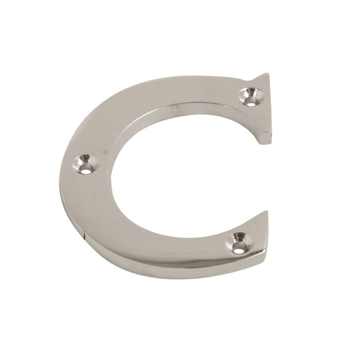 Letter C Chrome 64mm