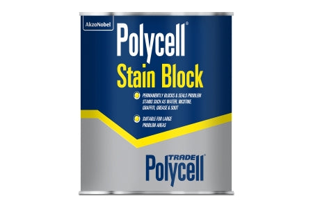 Polycell Trade Stain Block Liquid 1L