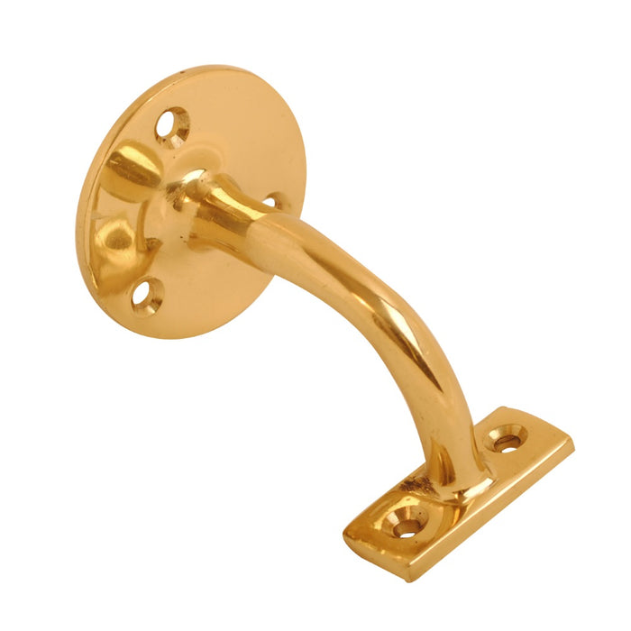 Handrail Bracket Heavy Duty Brass