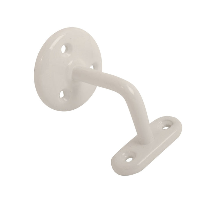 Steel Handrail Bracket White (Retail Pack of 1)