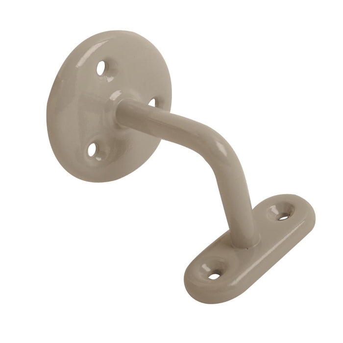 Steel Handrail Bracket Grey 63mm