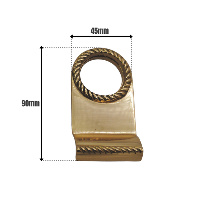 Georgian Cylinder Pull Brass