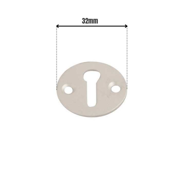Small Escutcheon Open SAA 32mm