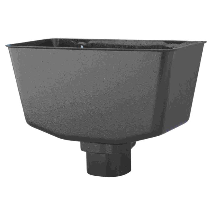 Cast Iron Universal Downpipe Hopper (255m x 137mm)