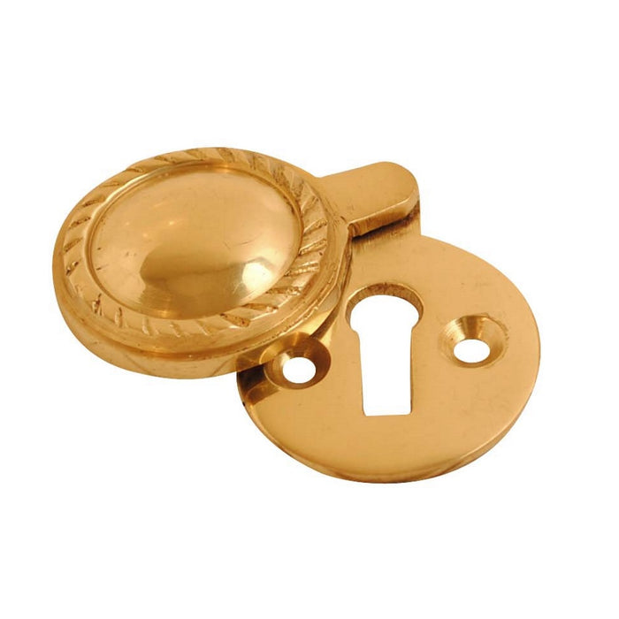 Georgian Escutcheon Covered Brass 32mm