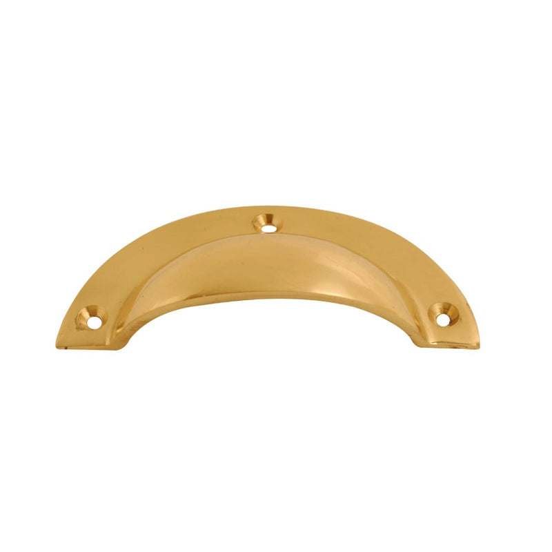 Drawer Pull Brass 96mm