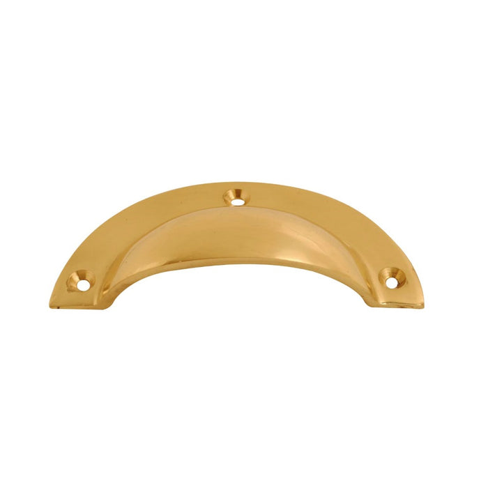 Drawer Pull Brass 96mm