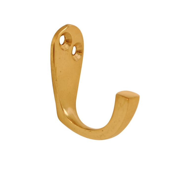 Single Robe Hook Brass