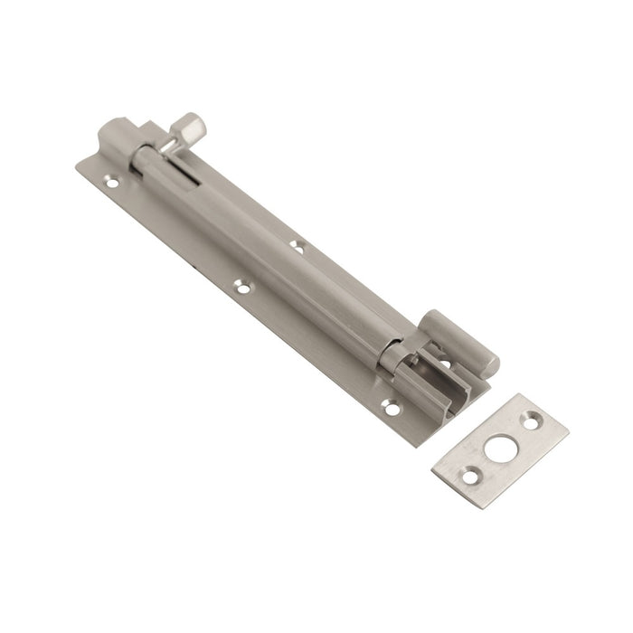 32mm Barrel Bolt Necked Satin Chrome