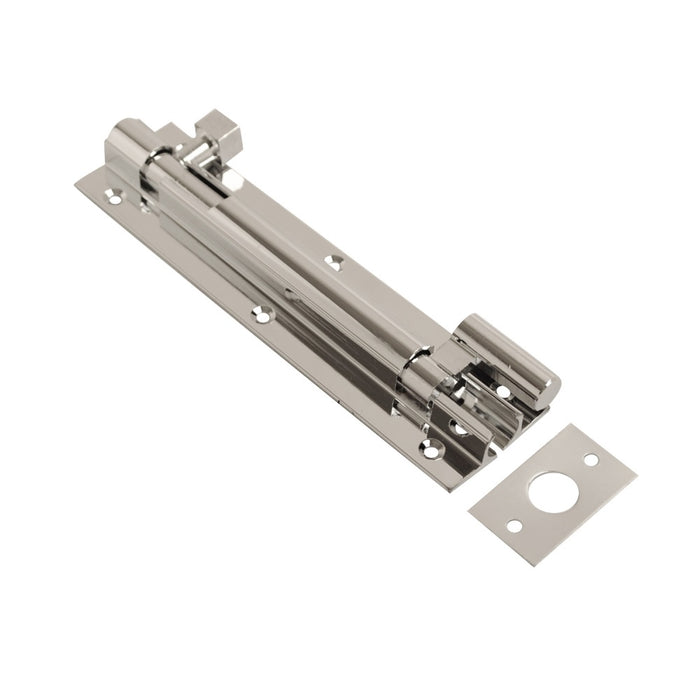 38mm Barrel Bolt Necked Chrome