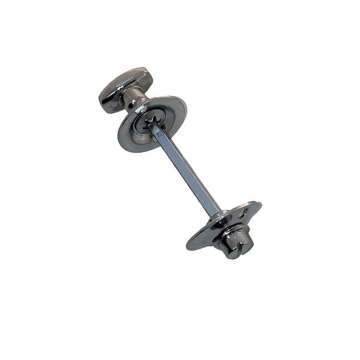 Thumbturn & Release Bathroom Lock Chrome