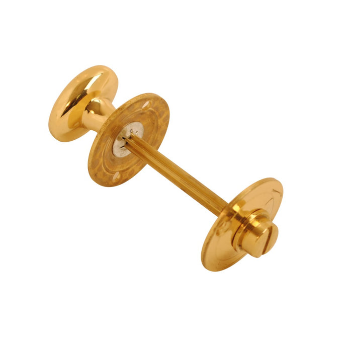 Thumbturn & Release Security Bolt Brass