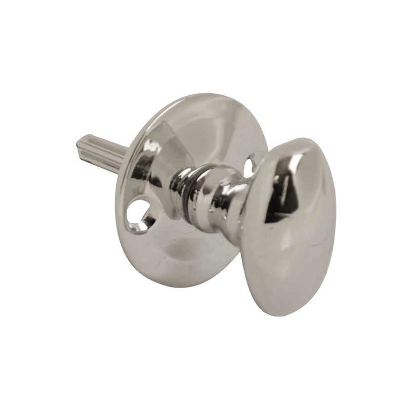 Oval Thumb Turn for Security Bolt Chrome