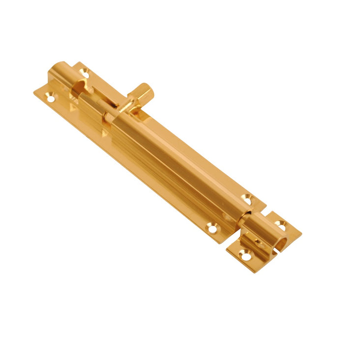 25mm Barrel Bolt Straight Brass