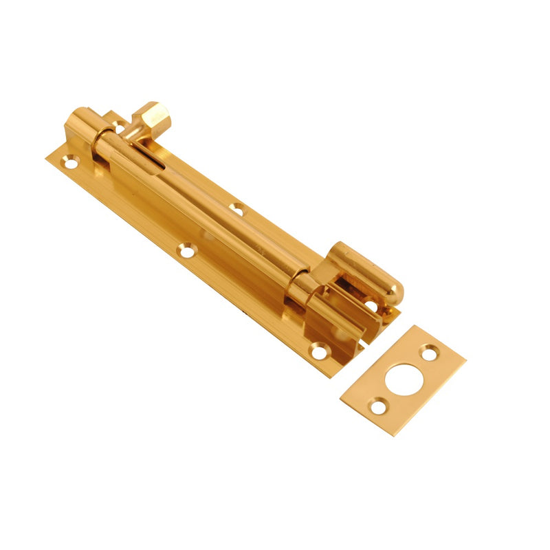 38mm Barrel Bolt Necked Brass